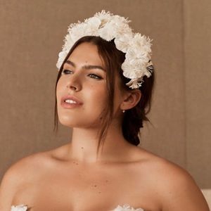 Rita Von Beth Floral Headband BHLDN